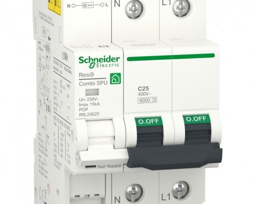 precio instalar sobretensiones permanentes y transitorias combi-spu-monofasico-schneider-resi9-40a